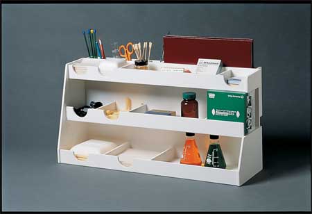 Organizer,benchtop,17compmnt,12x24x7.5in