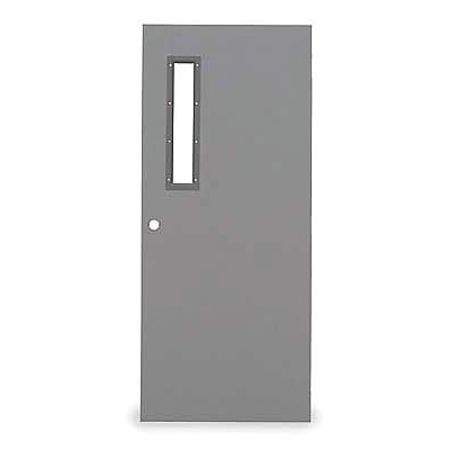 Narrow Light Steel Door,84x32 In,mortise