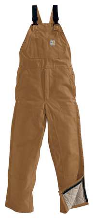 Bib Overall,carhartt(r)brown,44in.x32in.