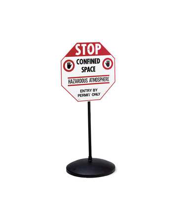 Sign Post,4 Ft. L,cast Iron/steel,black