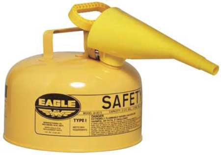 Type I Safety Can,2 Gal,yellow (1 Units