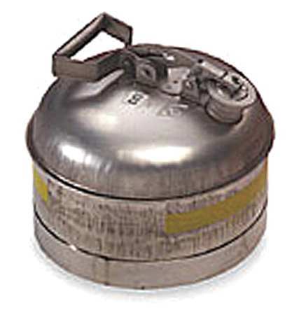 Type I Safety Can,2.5 Gal,silver (1 Unit