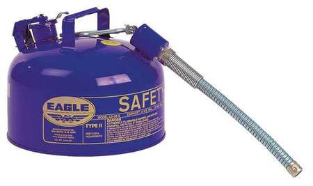 Type Ii Safety Can,blue,9-1/2 In. H (1 U