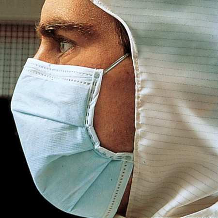 Cleanroom Mask,blue,pk50 (1 Units In Pk)