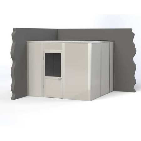 Modular Inplant Office,2wall,10x10,steel