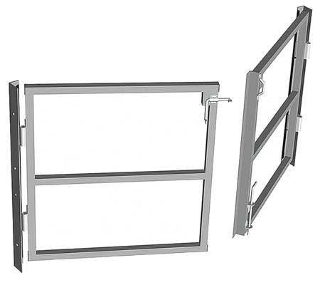 Swing Gate,6 Ft Opening,h 42 In (1 Units