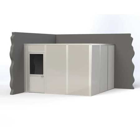 Modular Inplant Office,2wall,12x12,vinyl