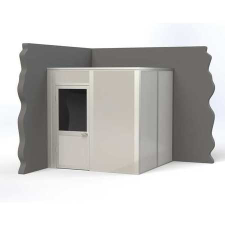 Modular In-plant Office,2-wall,8x8,vinyl