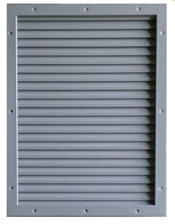 Door Louver Kit,24x24 In (7 Units In Ea)