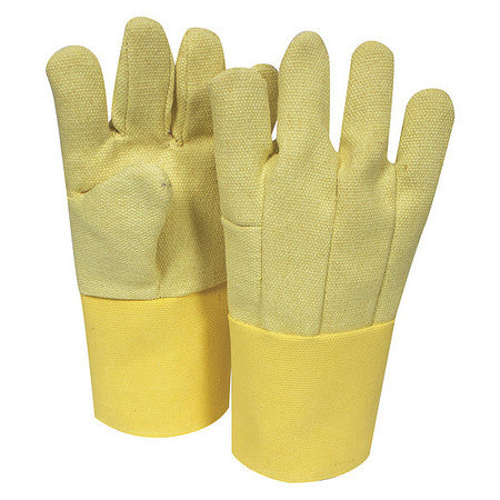 Heat Resistant Gloves,ylw,kevlar(r),pr (