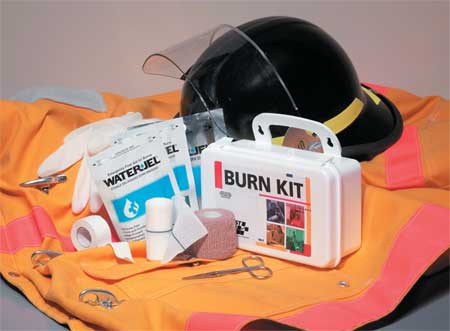 Burn Care Kit,plastic,12 Piece (1 Units