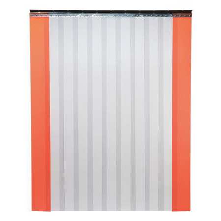 Industrial Strip Door,smooth,8fthx6ftw (