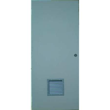 Steel Door With Louvers,80x36 In (1 Unit