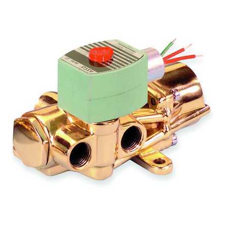 Solenoid Valve With Manualoperator,brass