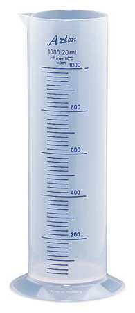 Graduated Cylinder,1000ml,20ml Grads,pp