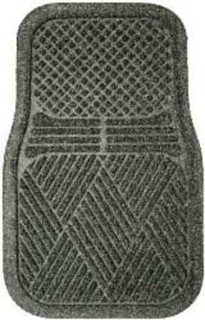 Floor Mat,frnt,sbr Rubber,charcoal,pr (1