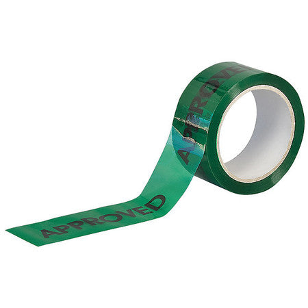 Carton Sealing Tape,green/black,2inx55yd