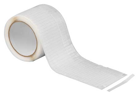 Double Sided Tape Strip,1/4 X 4in,pk25 (