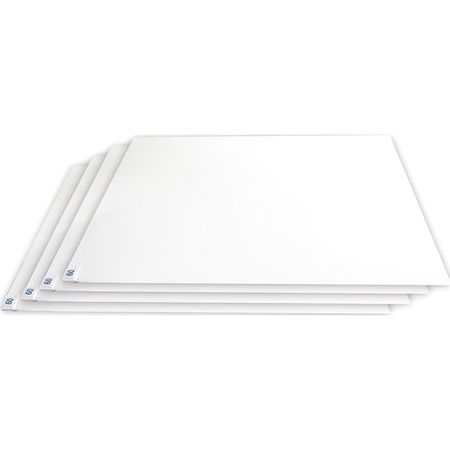 Tacky Mat Replacement Pads,white,pk4 (1