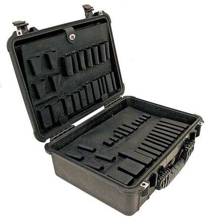 Tool Case,19-1/8x15-1/2x7-5/8,black (1 U