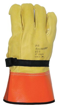 Elec. Glove Protector,10,yel/org,pr (1 U