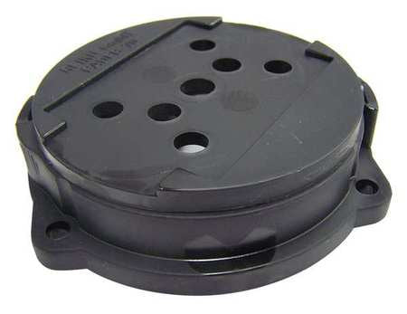 Flange,2.040 In.,black,polyamide (1 Unit