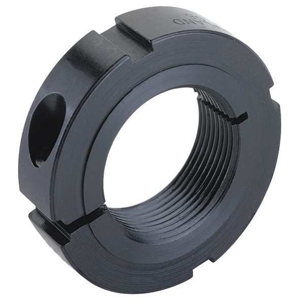 Shaft Collar, Locknut, 2.360-18 In, Steel