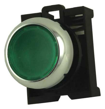 Illum Push Button Operator,22mm,green (1