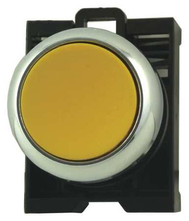 Illum Push Button Operator,22mm,yellow (