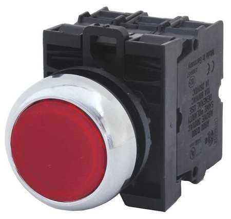 Illuminated Push Button,22mm,red (1 Unit