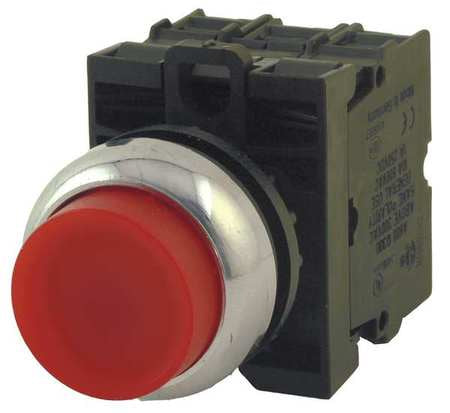 Illuminated Push Button,22mm,red (1 Unit