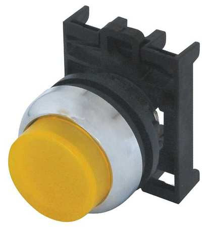 Illum Push Button Operator,22mm,yellow (