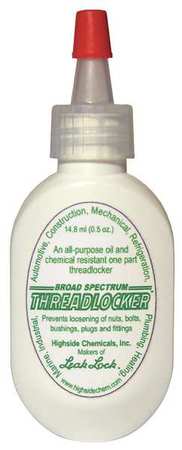 Threadlocker,0.5oz (1 Units In Ea)