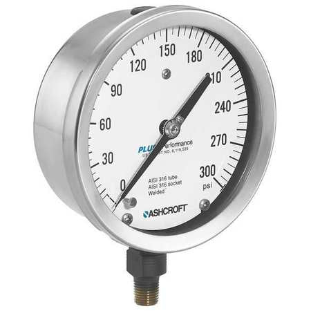 Pressure Gauge,process,1/4in Npt,silver