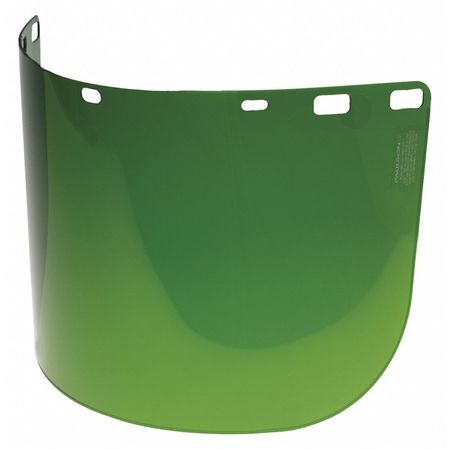 Faceshield,medium Green,propionate,15" (