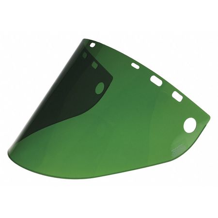 Faceshield,drk Grn,propnte,10"x20"x.060"