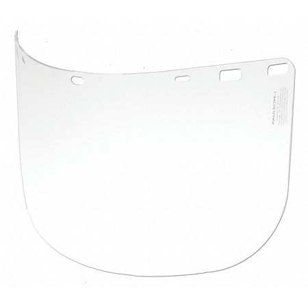 Faceshield,hi Temp,clear,poly,15" (1 Uni