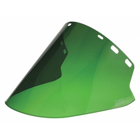 Faceshield,hi Temp,drk Green,poly,20" (1