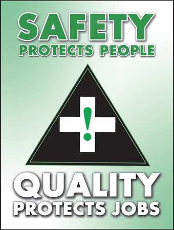 Poster,safety Protects People,18 X 24 (1