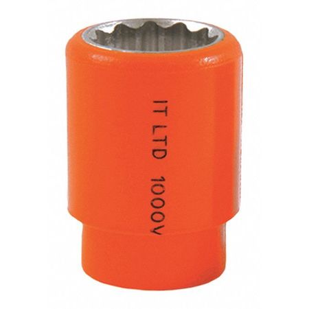 Insulated Socket,3/8" Dr,3/8" ,12 Pt. (1