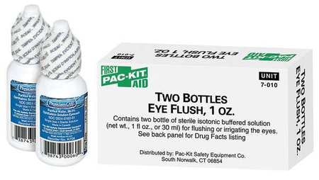 Personal Eye Wash Bottle,1 Oz. (1 Units