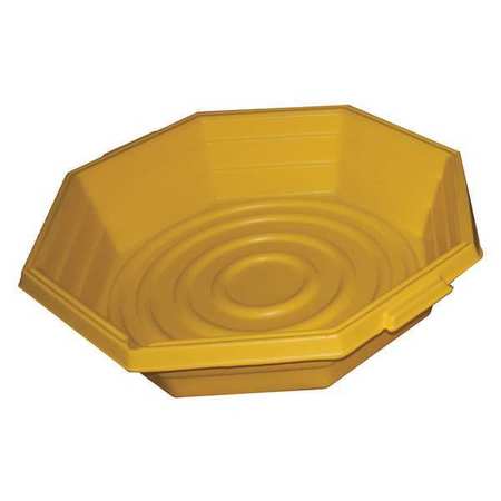 Spill Tray,yellow,20 Gal.,hdpe (1 Units