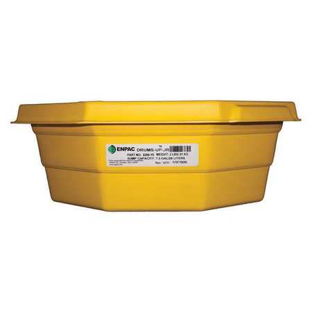 Spill Tray,yellow,7.5 Gal.,hdpe (1 Units