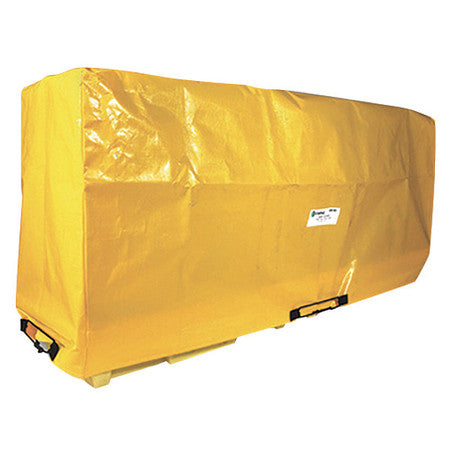 Tarp Cover,100inlx31inwx43inh,pvc,yellow