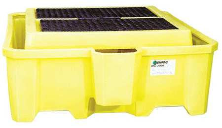 Ibc Containment Unit With Drain,yellow (