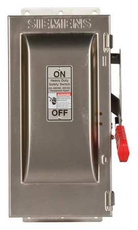 Safety Switch,600vac,3pst,30 Amps Ac (1