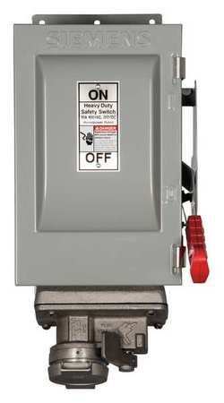 Safety Switch,600vac,3pst,30 Amps Ac (1