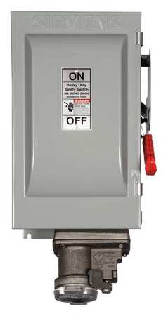 Safety Switch,600vac,3pst,60 Amps Ac (1