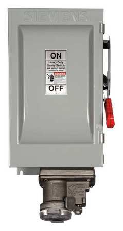 Safety Switch,600vac,3pst,100 Amps Ac (1