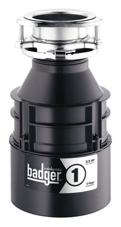 Garbage Disposal,badger 1,1/3 Hp (1 Unit